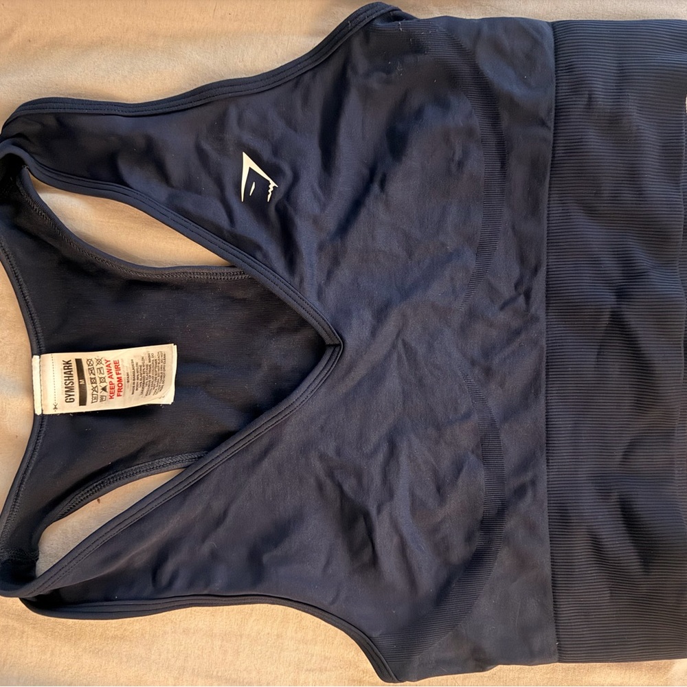 Gymshark Deep Blue Athletic Top